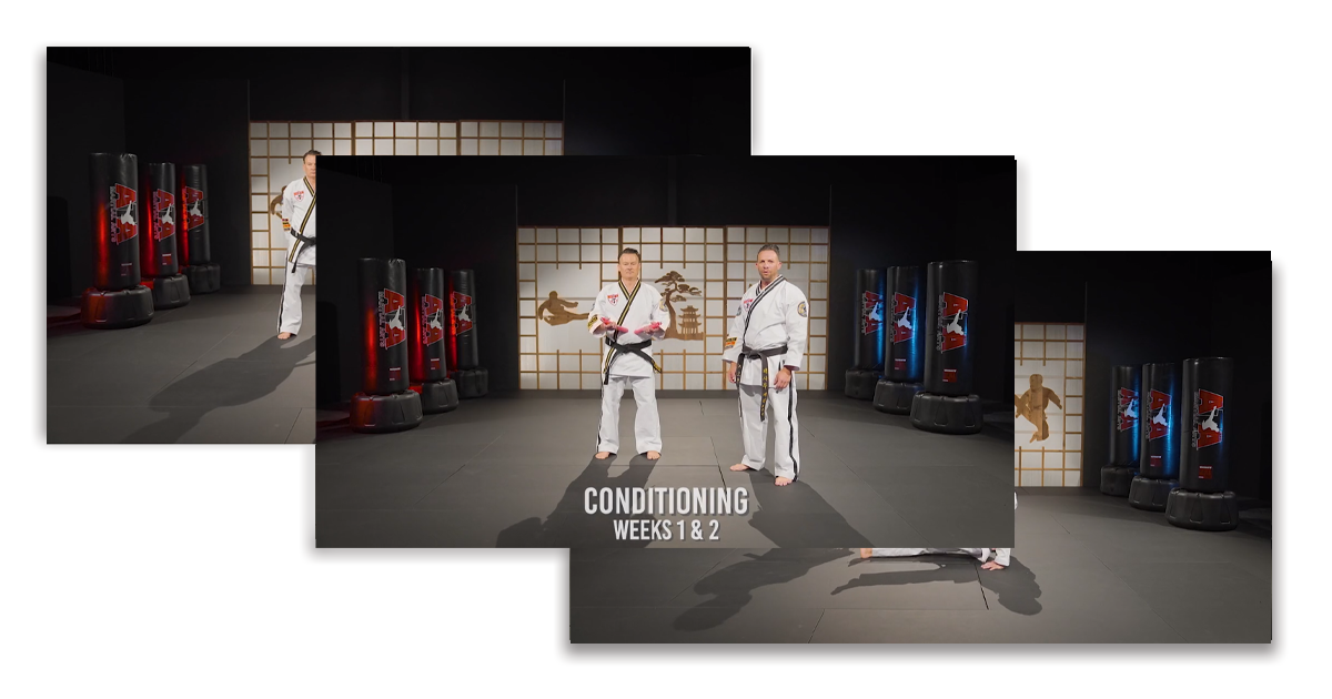 Double Ssahng Jeol Bong Videos ATA Martial Arts Songahm Taekwondo